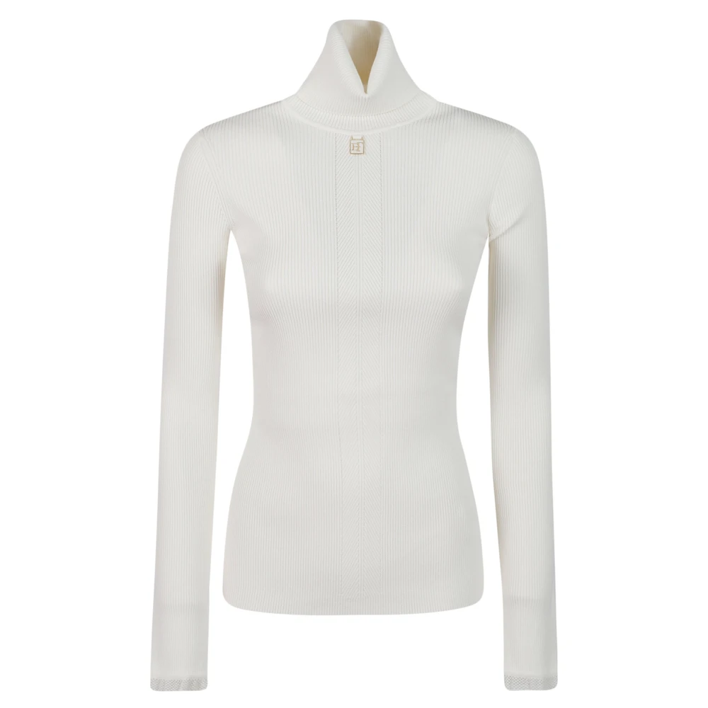 Elisabetta Franchi , Turtlenecks, Female, Beige, S, Jumpers