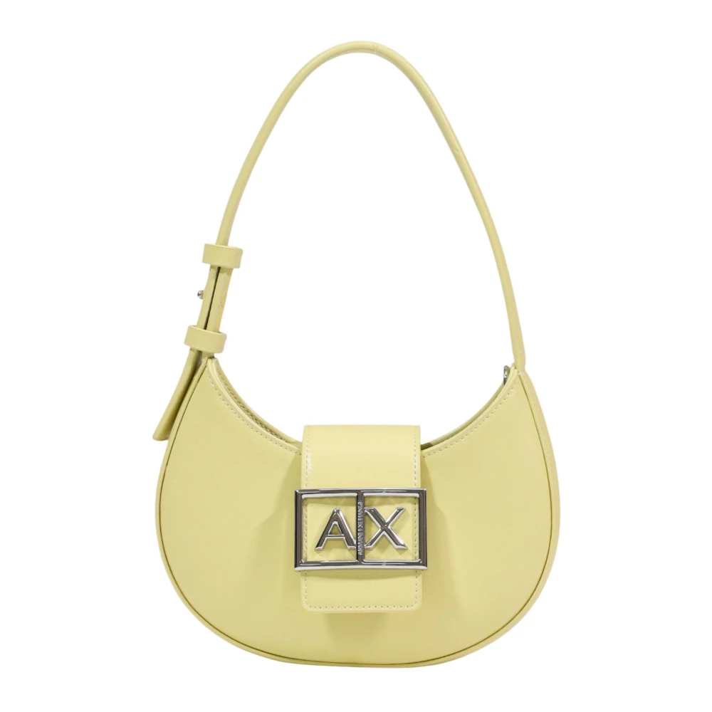 Armani Exchange Women's Beige Mini Shoulder Bag - Shoulder Bags - One Size - Bags