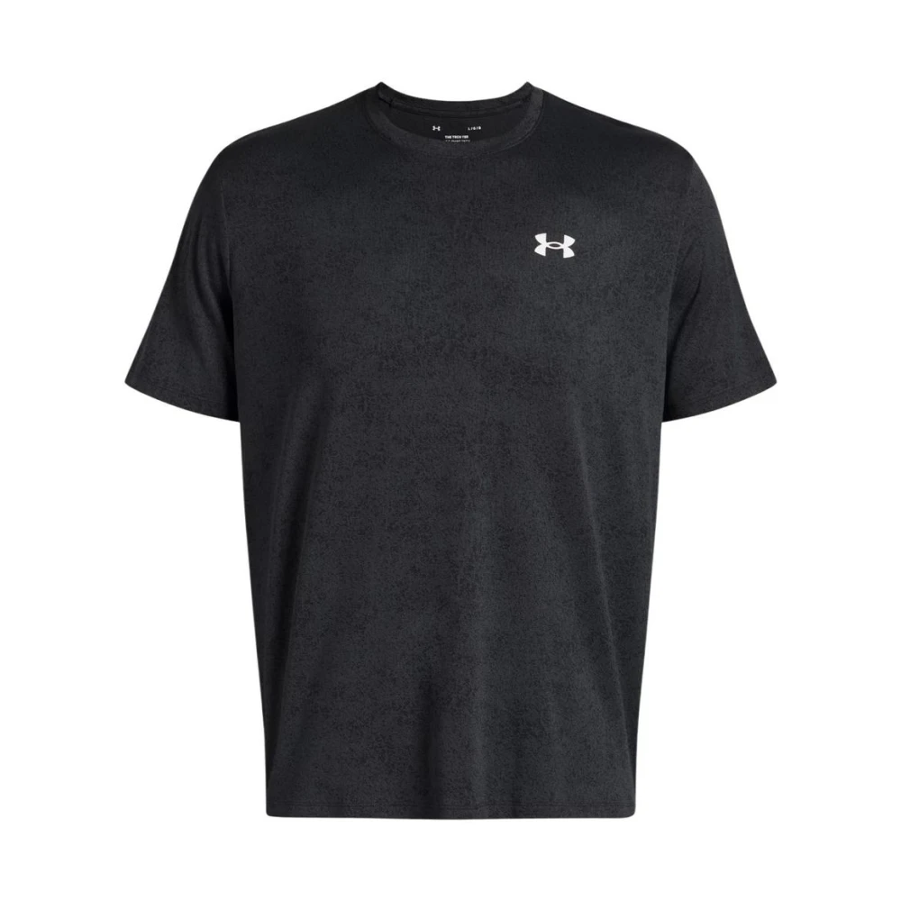 Under Armour Men's Black Short Sleeve Round Neck T-Shirt - T-Shirts - M- Tops