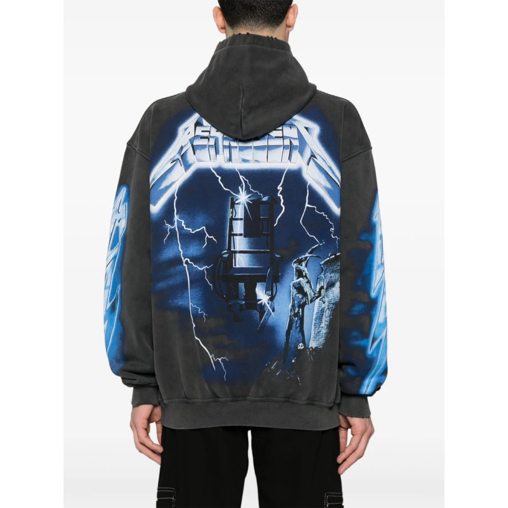 Represent Oversized hoodie met Metallica-print Multicolor Heren