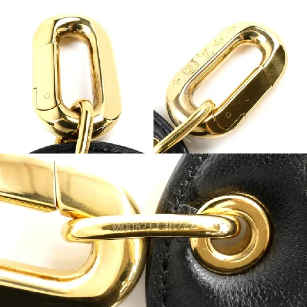 Louis Vuitton Vintage Pre-owned Leather home-office Black Dames