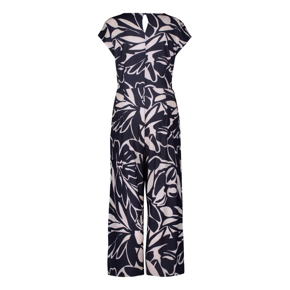 Betty & Co Jumpsuit met Korte Mouwen en Zakken Multicolor Dames