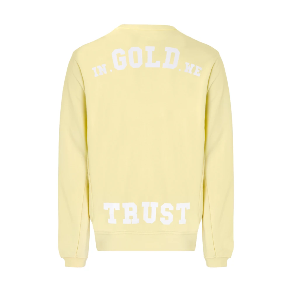 In Gold We Trust Slim Fit Heren Jeans Yellow Heren
