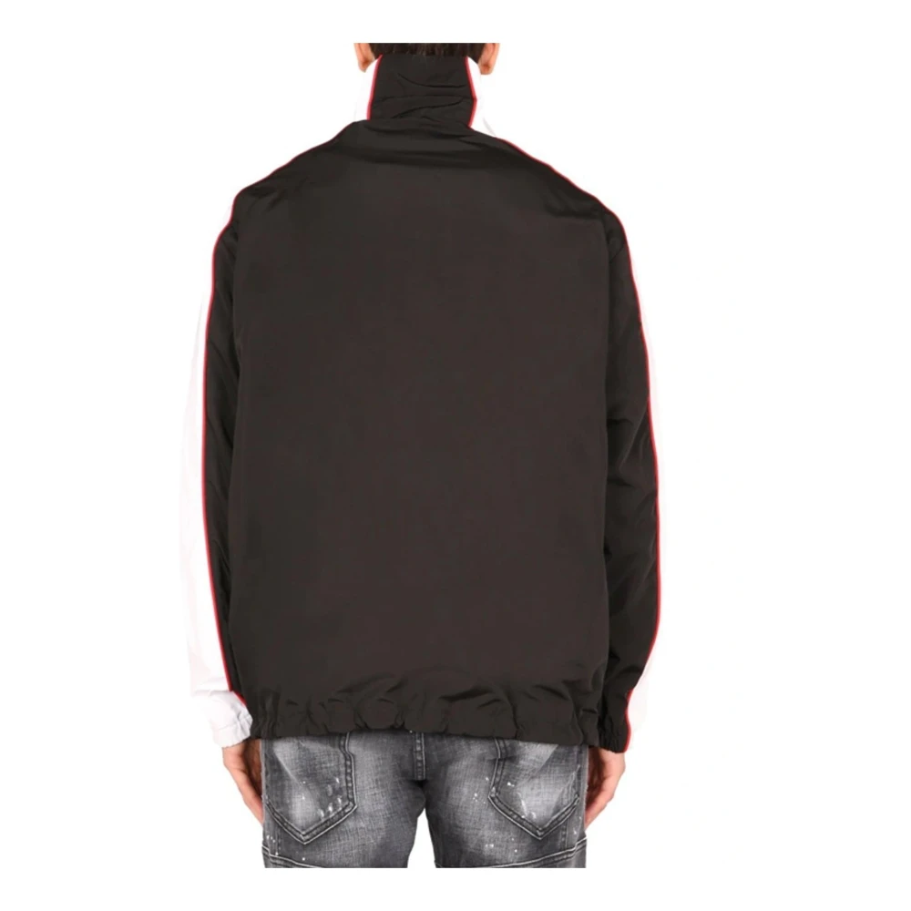 Dsquared2 Bomber Combo Jack met Trekkoord Taille Black Heren