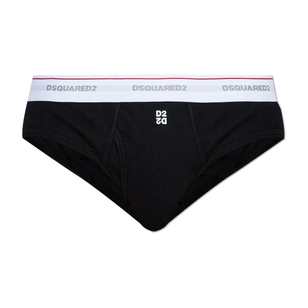 Dsquared2 Uomo Nero Mutande, 2XL, New,