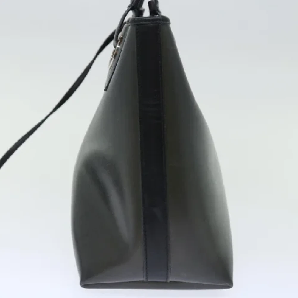 Salvatore Ferragamo Pre-owned Leather handbags Black Dames