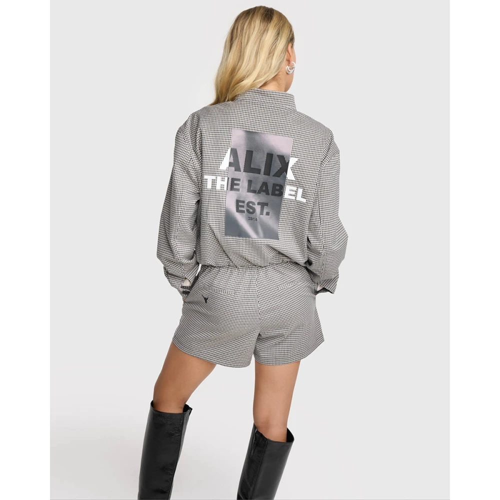 Alix The Label Gekropt Bouclé Jack Black Dames