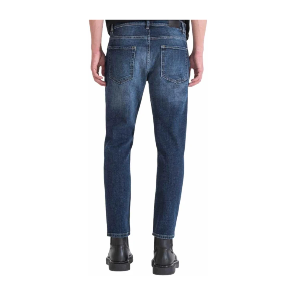 Antony Morato Slim Fit Katoenen Broek Argon Blue Heren