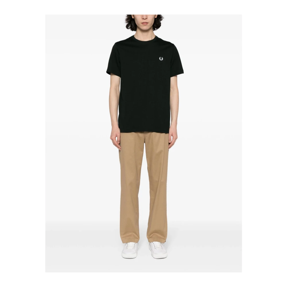 Fred Perry T-Shirts Green Heren