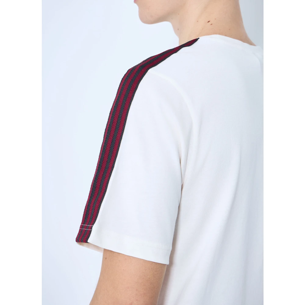 Adidas Logo Motif Crewneck T-Shirt Multicolor Heren