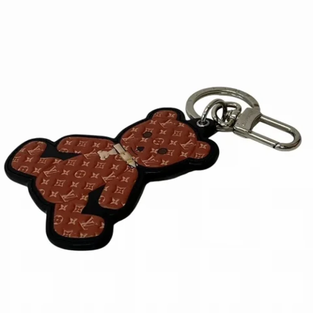 Louis Vuitton Vintage Pre-owned Fabric key-holders Brown Dames