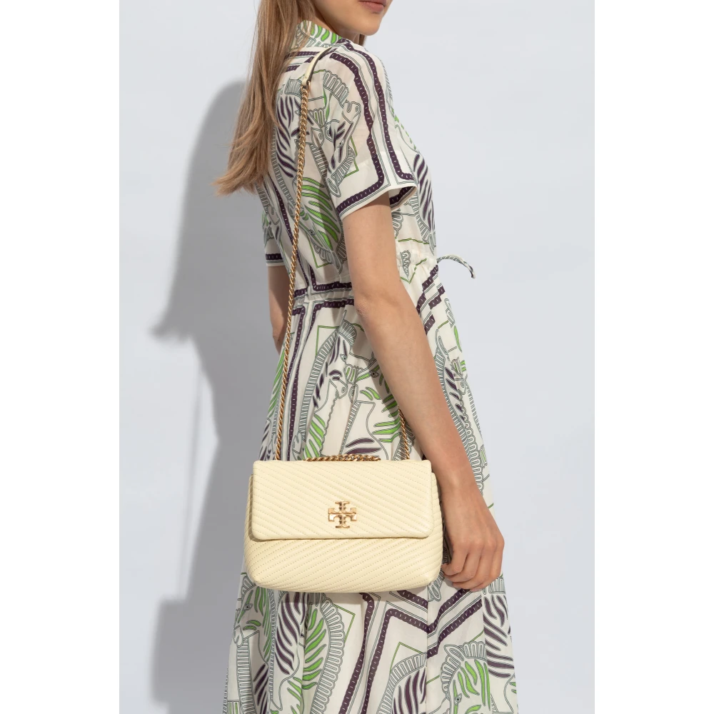 TORY BURCH Gewatteerde schoudertas Beige Dames