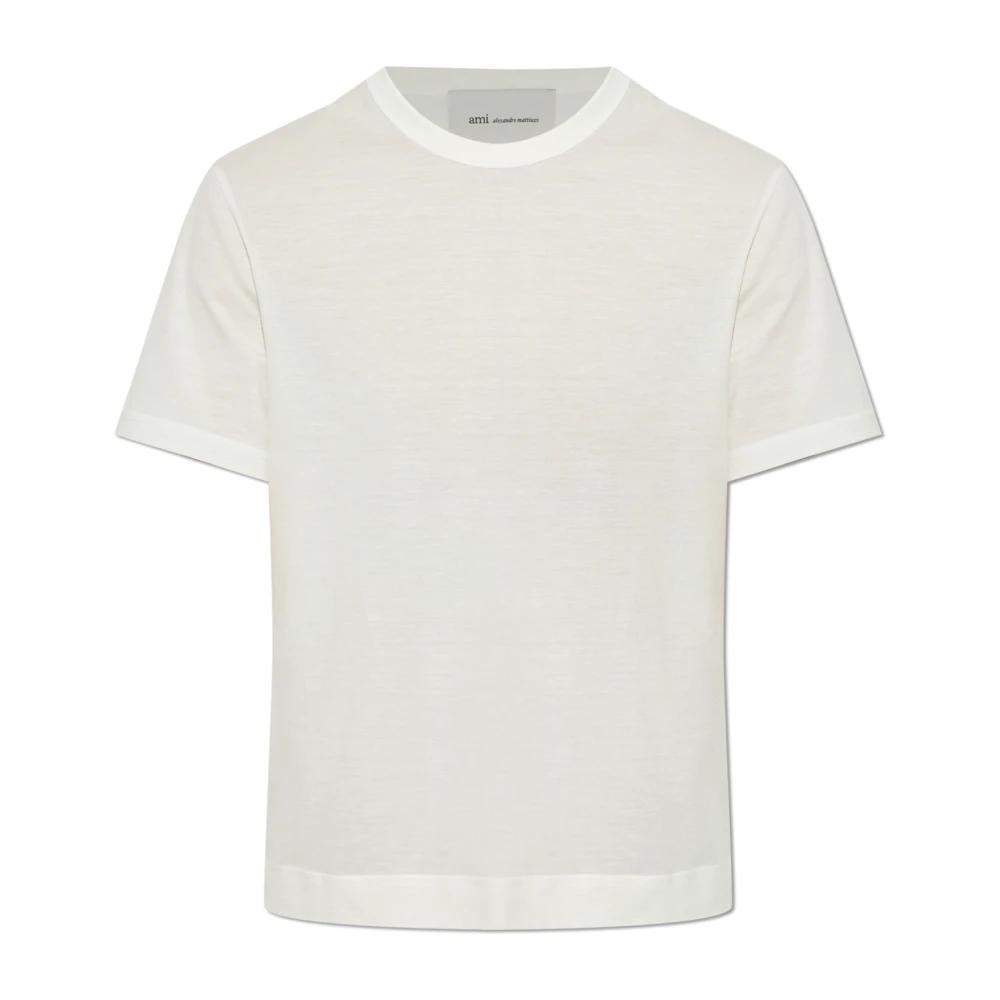 Ami Paris Donna Bianco Top, Xs, New,