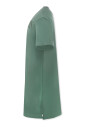 robe-decontractee-a-manches-courtes-verte