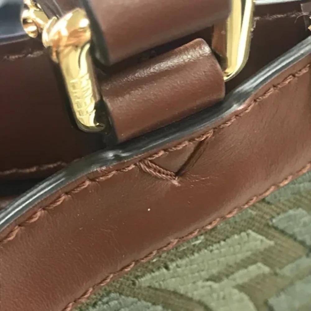 Fendi Vintage Pre-owned Cotton fendi-bags Green Dames