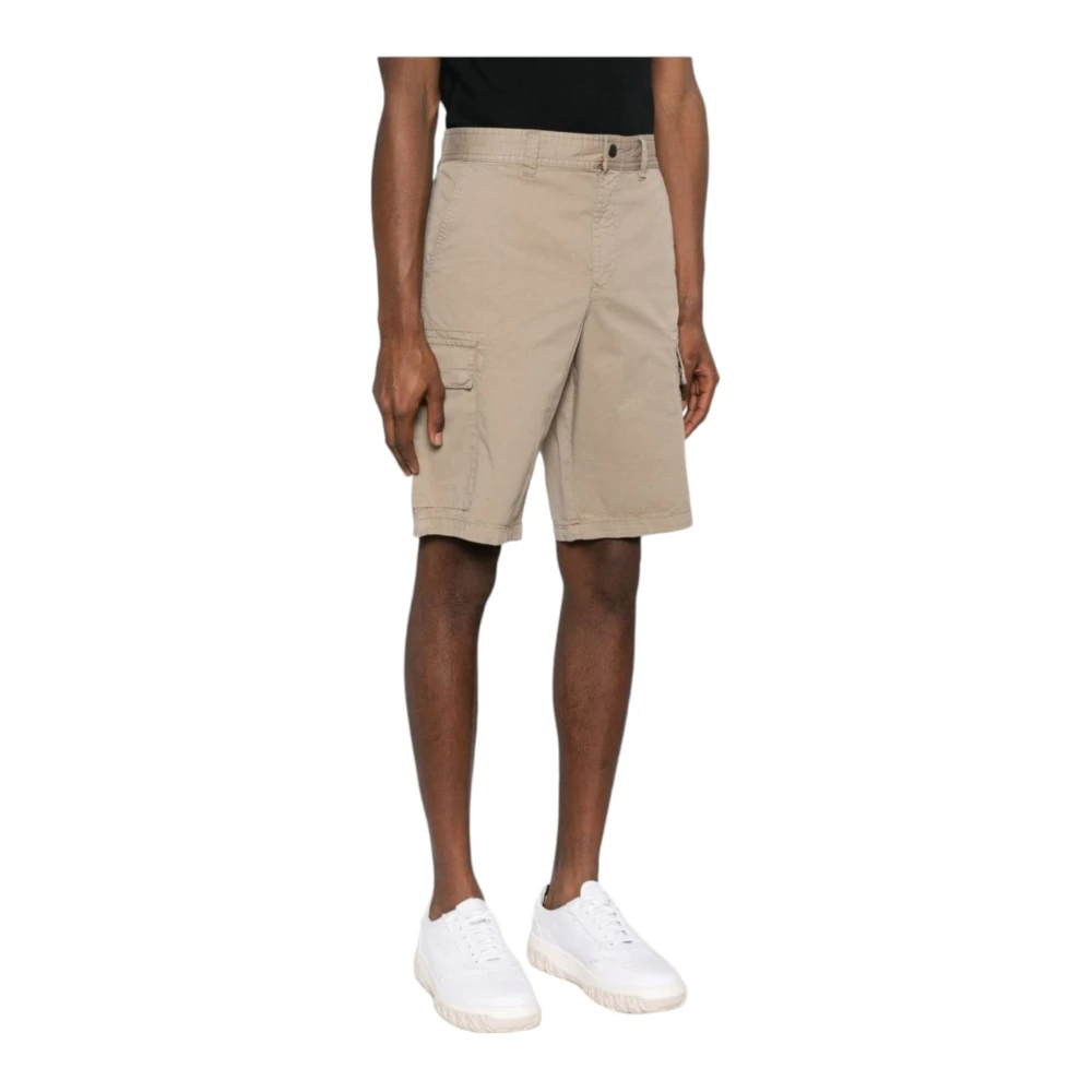 Hugo Boss Cargo Shorts Beige Heren