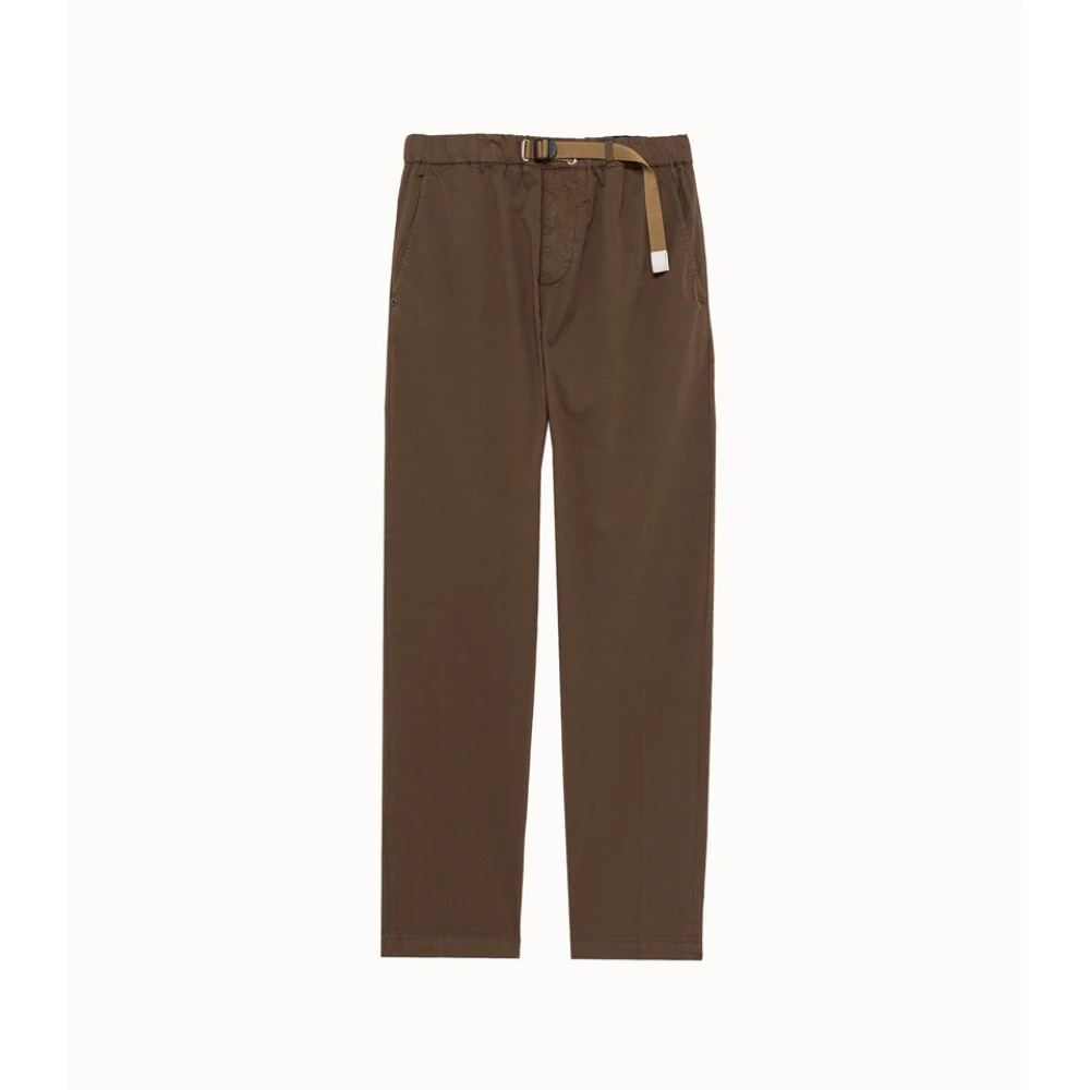 White Sand Bruine Lange Broek met Koord Brown Heren