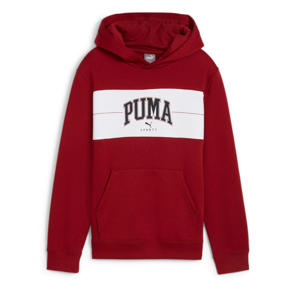 Puma Lag Hoodie för Barn Red, Pojke