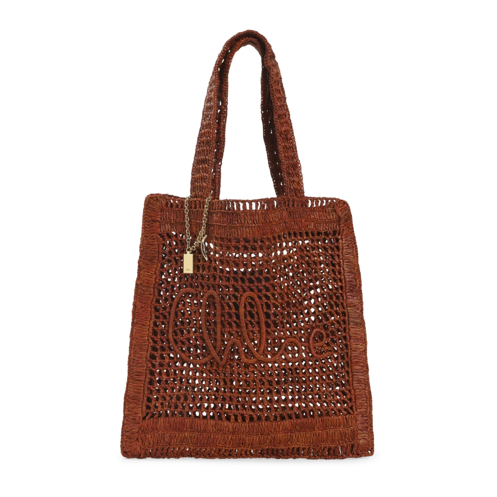 Chloé - Bags > Tote Bags - Brown - Chloé - Modalova