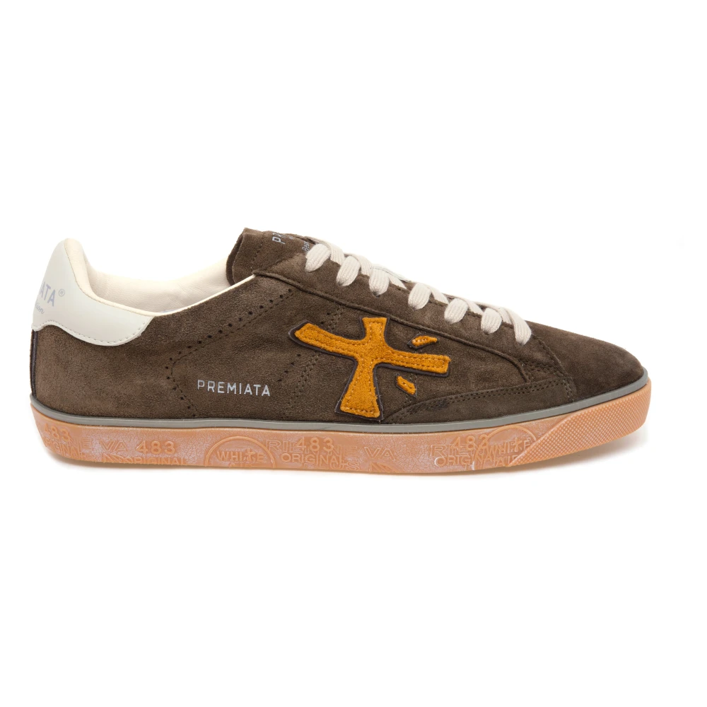 Premiata Steven Sneaker Heren Schoenen Groen
