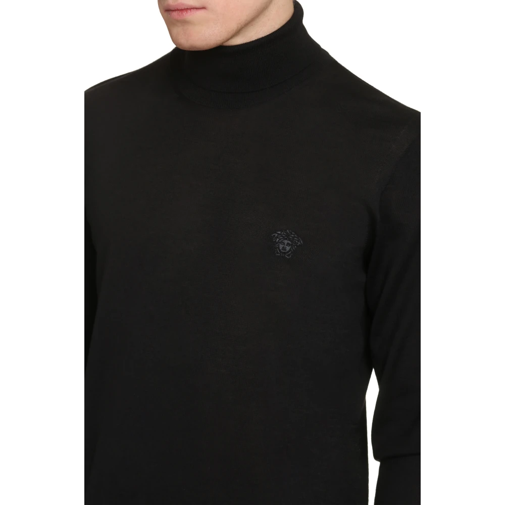 Versace Knitwear Black Heren