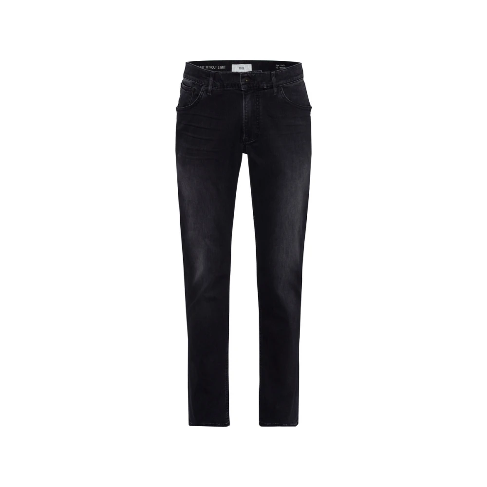BRAX Straight Leg Jeans Style Chuck Black Heren