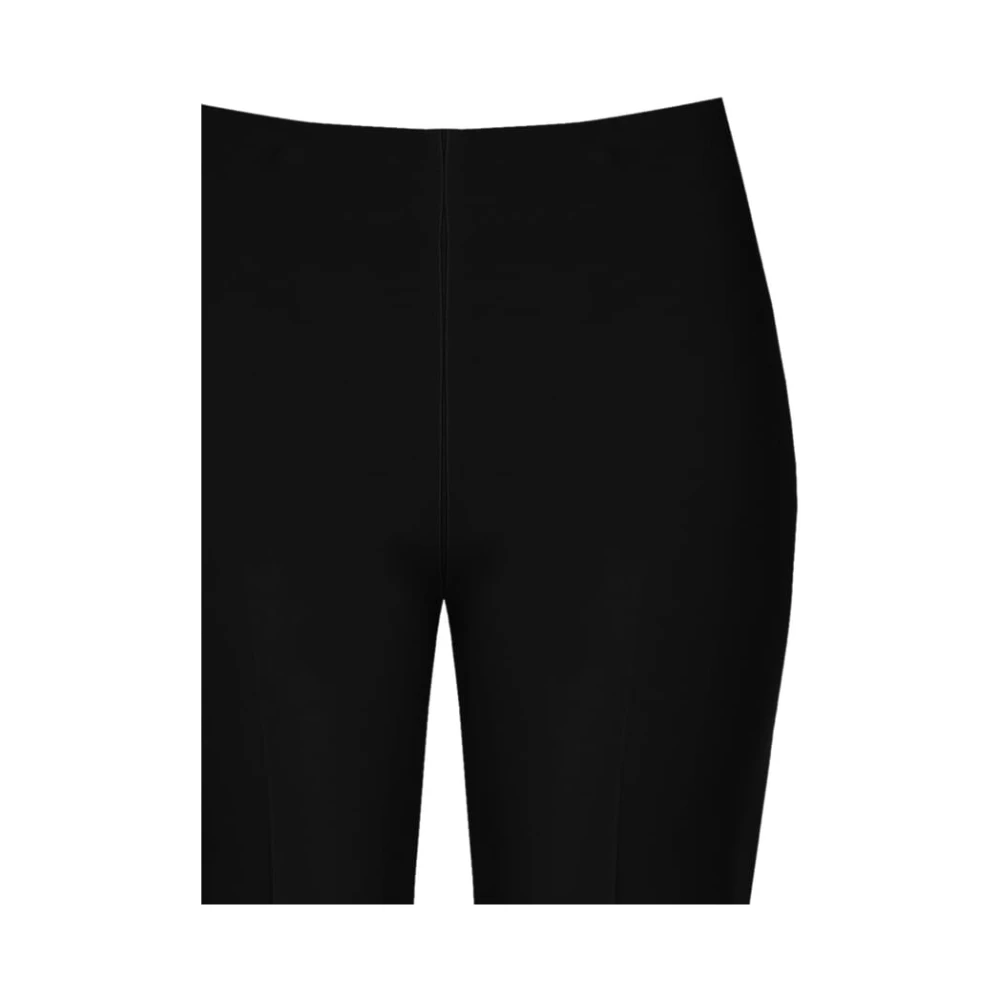 RINASCIMENTO Broek van technische stof met zijrits Black Dames