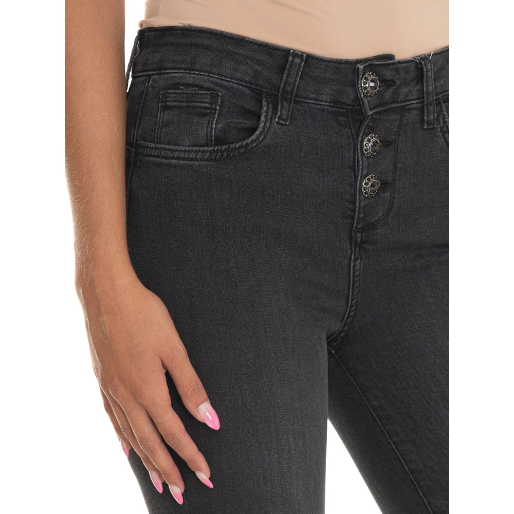 Liu Jo Klassieke Denim Jeans voor dagelijks gebruik Black Dames