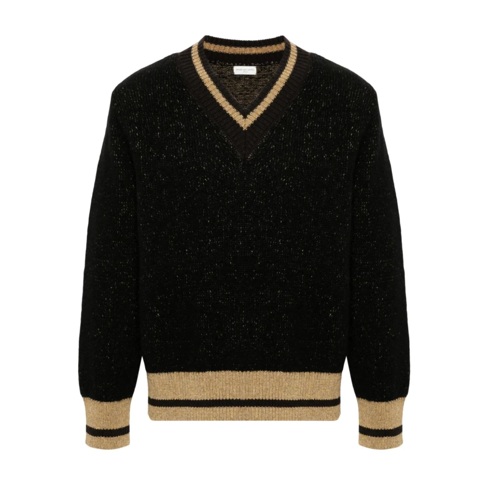 Dries Van Noten Maantrui in zwart Black Heren