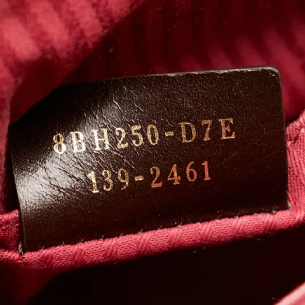 Fendi Vintage Pre-owned Leather fendi-bags Red Dames
