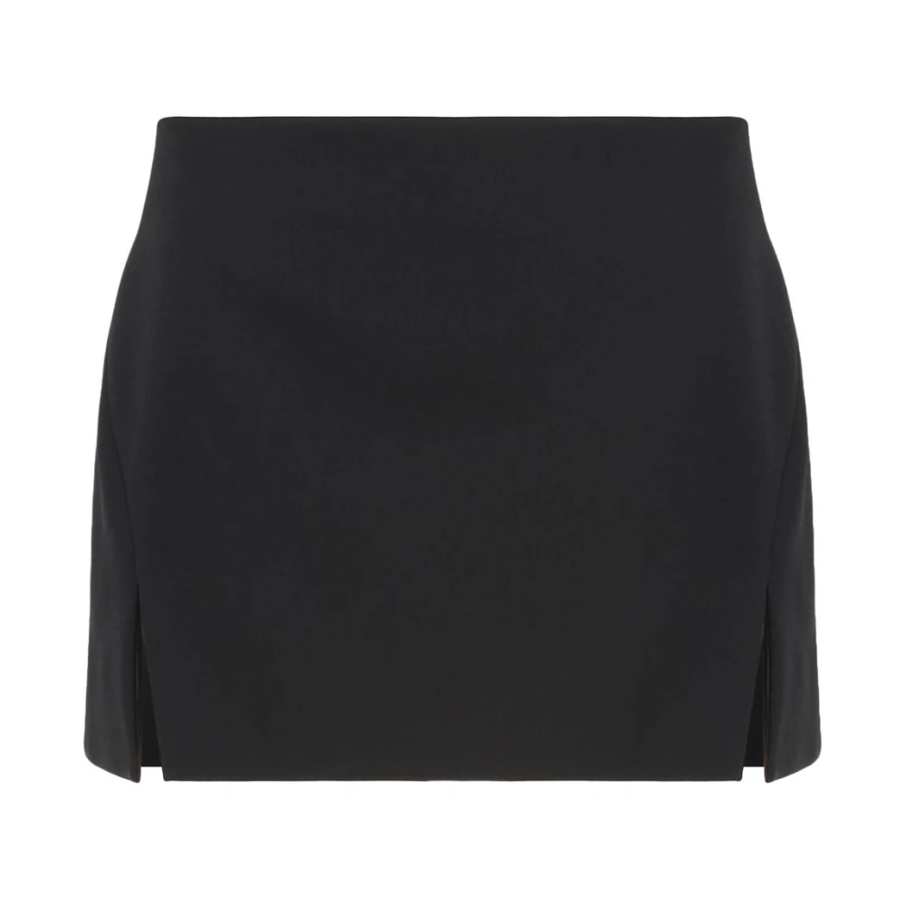 Givenchy Svart Sliced Mini Skirt