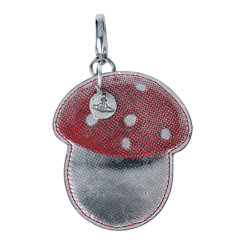 Vivienne Westwood Mushroom Charm Sleutelhanger Red Heren