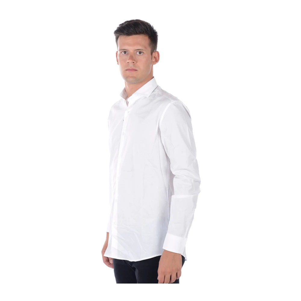 Daniele Alessandrini Klassiek Overhemd White Heren