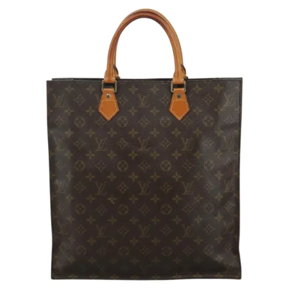 Louis Vuitton Vintage Pre-owned Canvas handbags Brown Dames