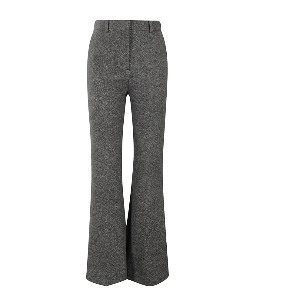 Circolo 1901 Flared Felpa Broek Black Dames