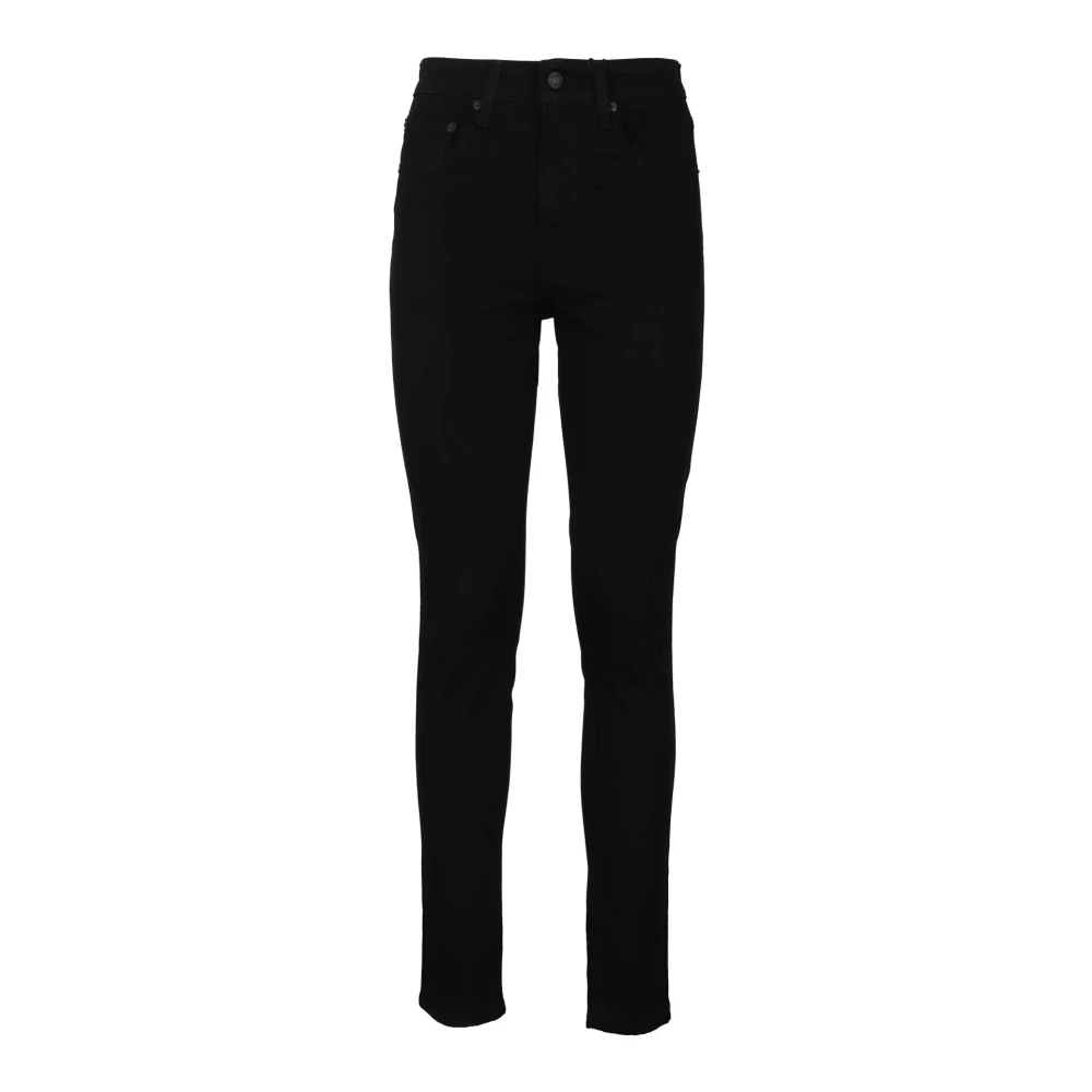 Levi's Hög Midja Skinny Jeans Black, Dam