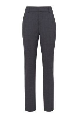 pantalon-slim-fit-gris-taille-haute