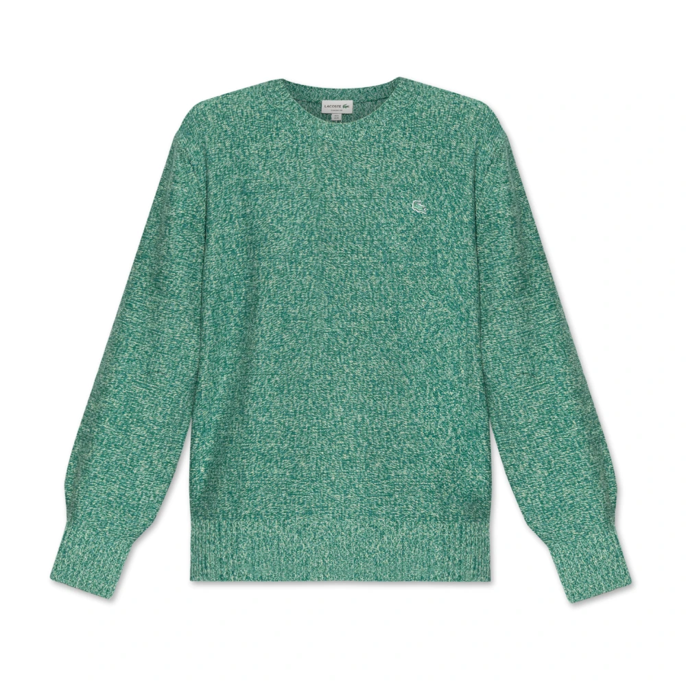 Lacoste Groene Wollen Pullover Stijlvol Ontwerp Green