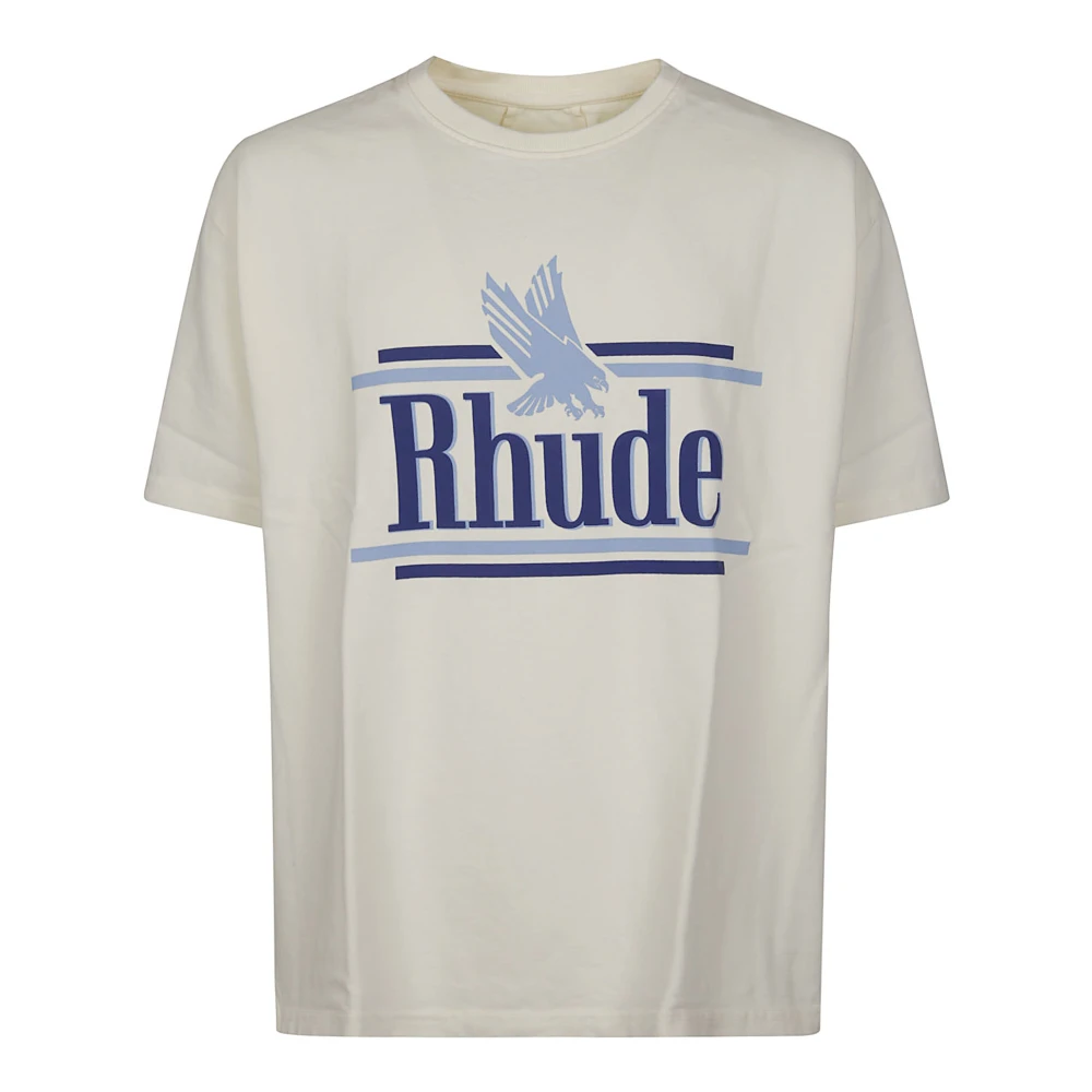 Rhude Hombre Blanco - Rossa T-Shirt - Tops - L - Rossa T-Shirt