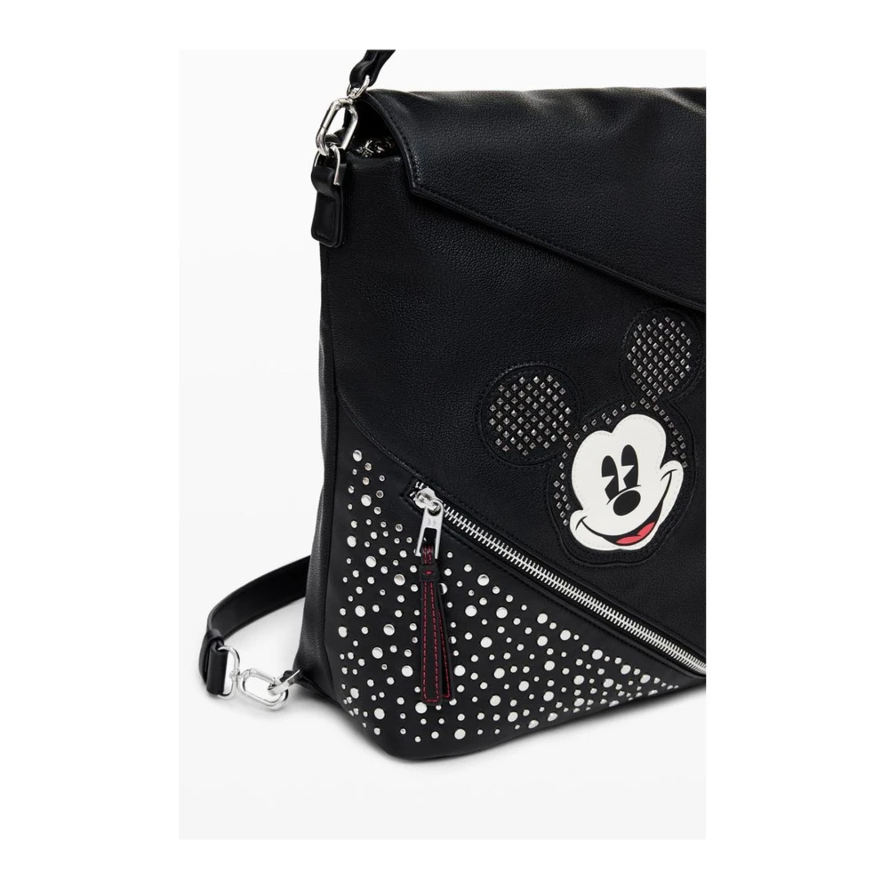 Desigual Moderne Polyurethaan Damesrugzak Black Dames