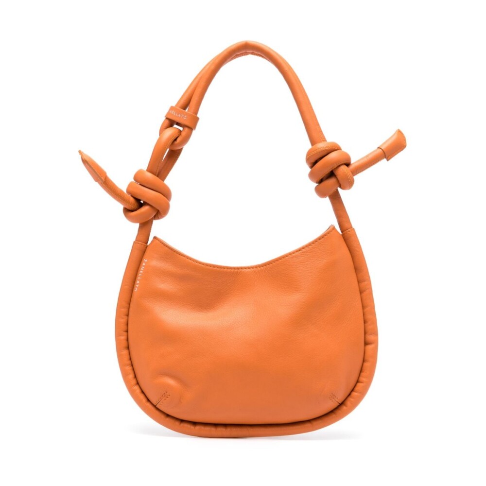 Oranje discount leren tas