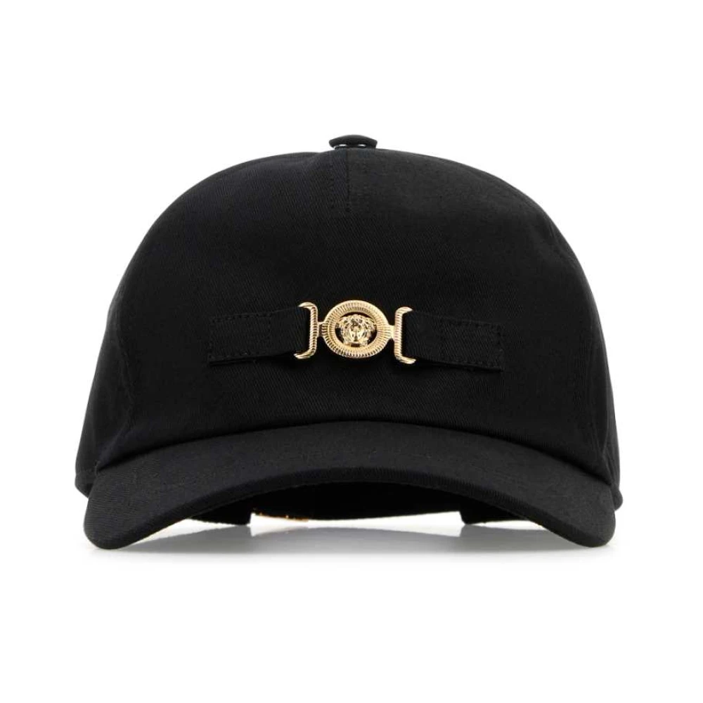 Versace Klassieke Zwarte Baseballpet Black Heren