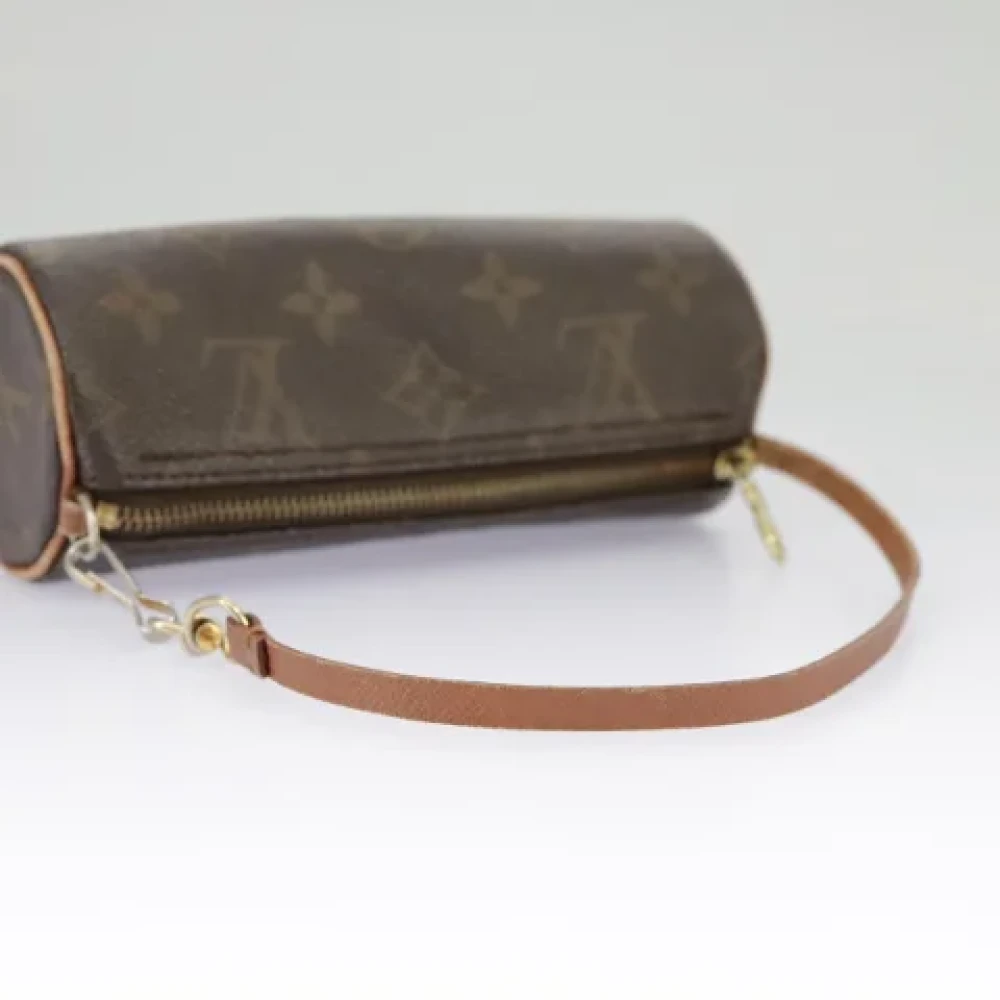 Louis Vuitton Vintage Pre-owned Canvas clutches Brown Dames