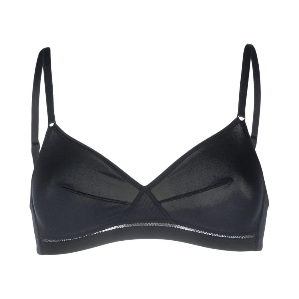 Eres Zijden Driehoek Bikini Top Black Dames