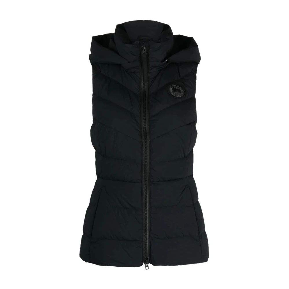 Canada Goose Svart Väst Cg Clair Black, Dam