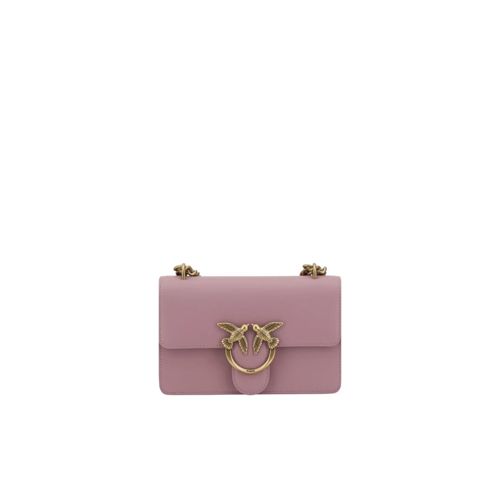 Pinko Mini Love Birds Schoudertas Purple Dames