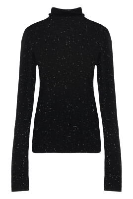 sequin-long-sleeve-wool-top