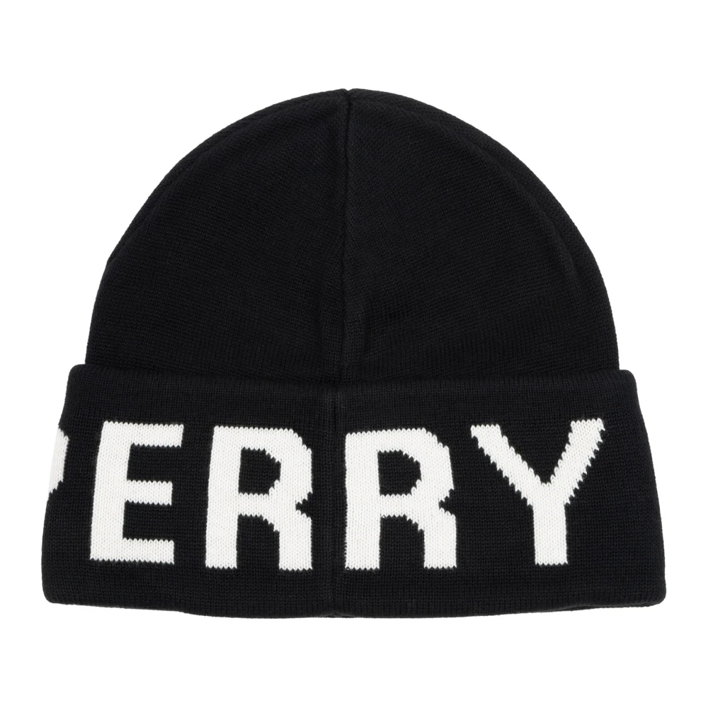 Fred Perry Effen Logo Beanie Black Heren