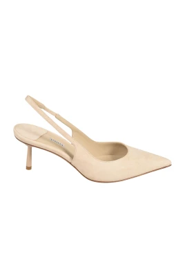 Point-toe Slingback Pumps