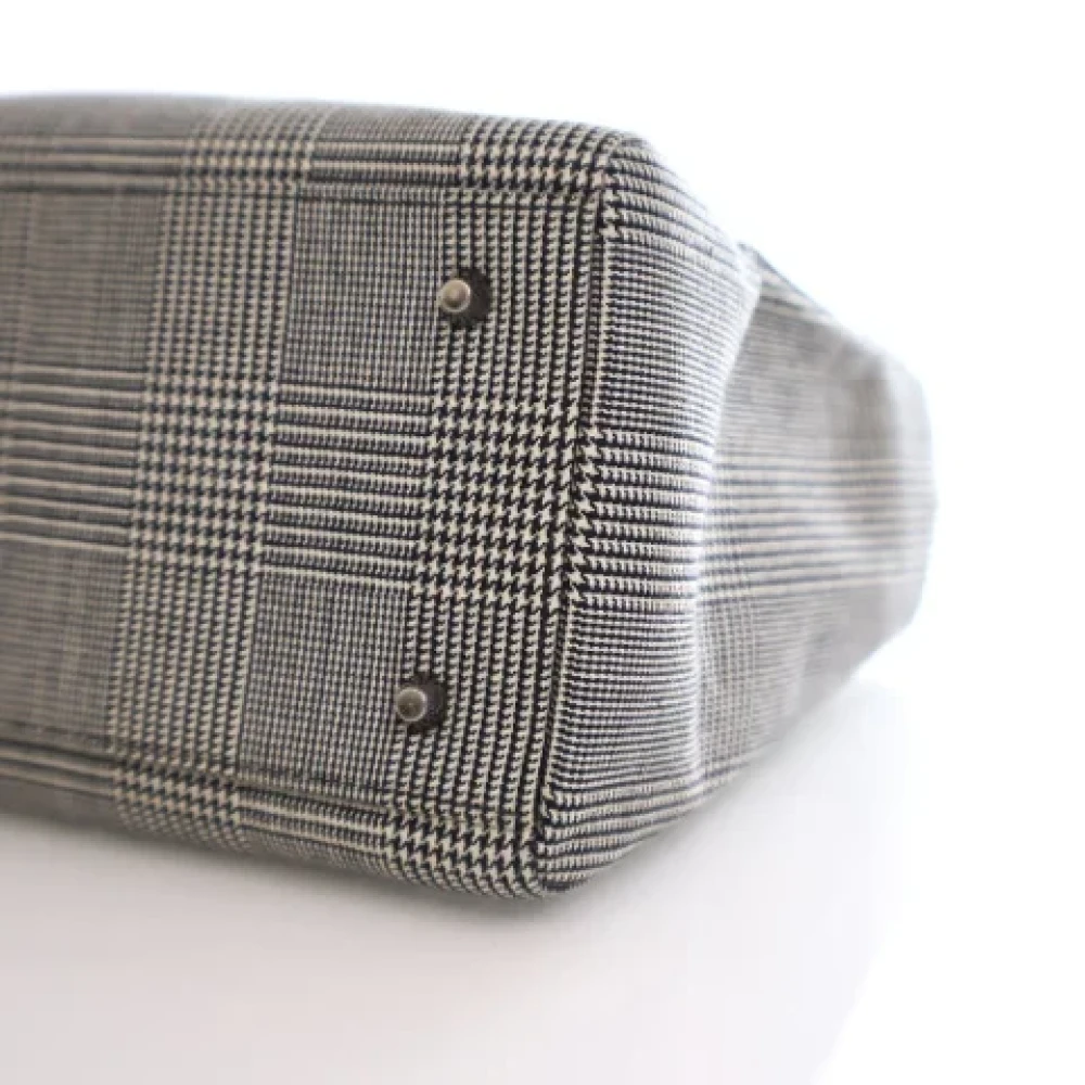 Dior Vintage Pre-owned Canvas dior-bags Gray Dames